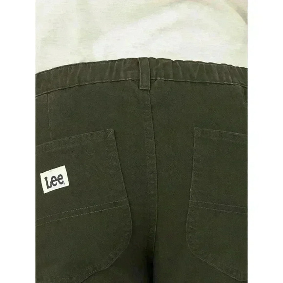 Lee Womens Heritage Tapered Utility Pant Mid Rise Reg Fit Size 8M, 20M Green - Picture 9 of 10